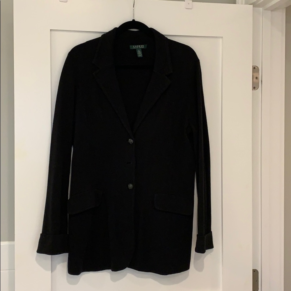 Ralph Lauren knit blazer
